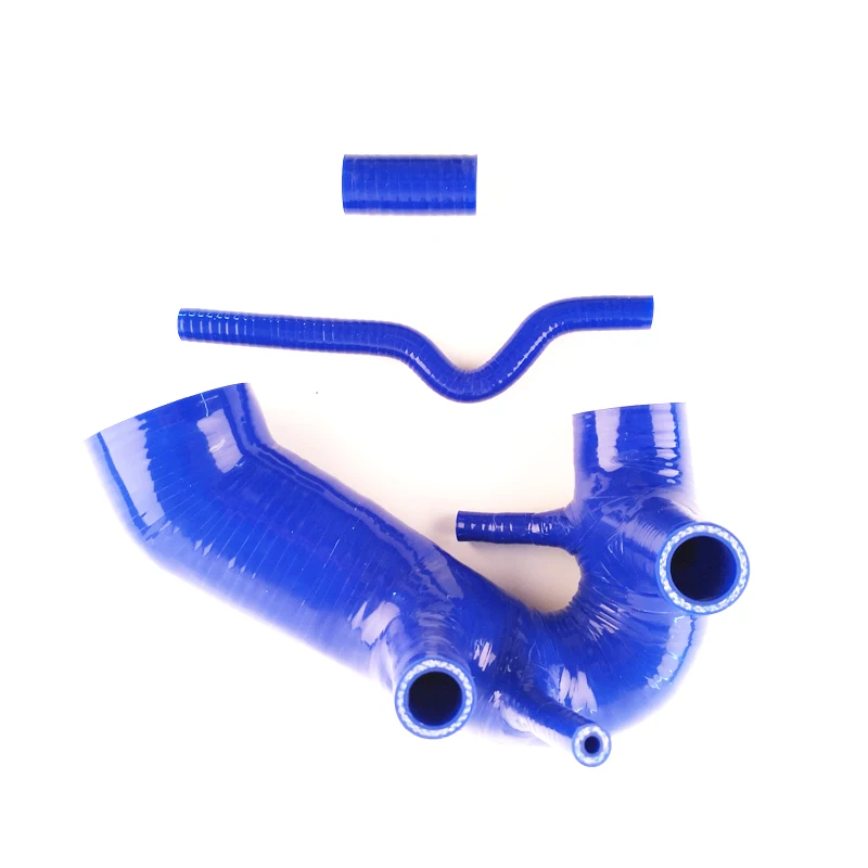 Для Audi A4/V W Passat B5 1,8 T 1994-2005 силиконовый индукционный впускной шланг - Цвет: Синий