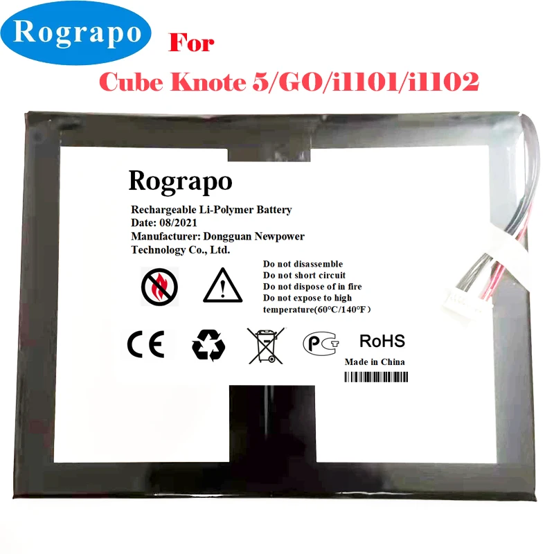 

Новый аккумулятор 7,6 В 5500 мАч для планшетного ПК ALLDO CUBE Knote 5 Pro GO i1101 i1102 аккумулятор + Бесплатные инструменты