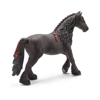 

5.5inch Horse Club Frisian Mare Toy Action Figure PVC For Children Audit Toy