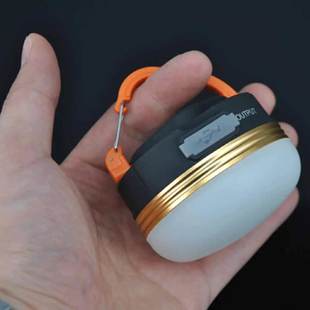 3 ModeB зарядка кемпинг огни 5LED Открытый палатки свет аварийный фонарик для зарядки мобильного телефона с магнитом