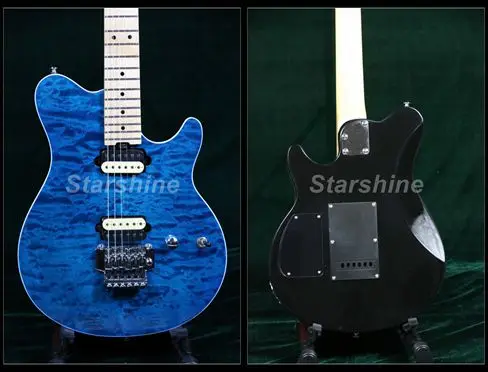 Electric Guitar CC-OPL Quilted Maple Top AXIS Style FR Bridge Zebra Pickups | Спорт и развлечения