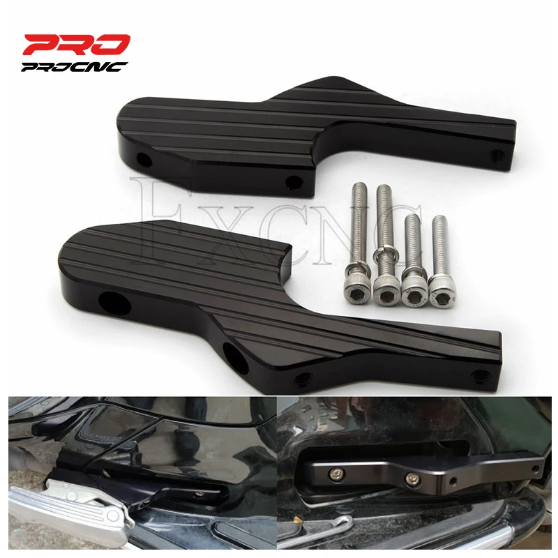 

For Vespa GT 60 250ie Adjustable Aluminum Motorcycle Footrest Rearset Footpeg Rear Set High Quality Footrest Foot Peg Rearset