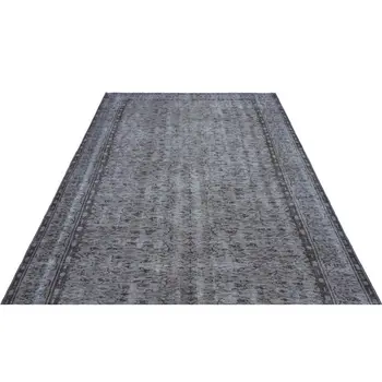 

Handmade Gray Vintage Overdyed Turkish Area Rug 180x290 Cm-5'11''X9'6''
