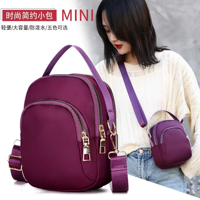 

Simple Fashion Multi-functional Women's New Style Nylon Shoulder Oblique Hand Bag