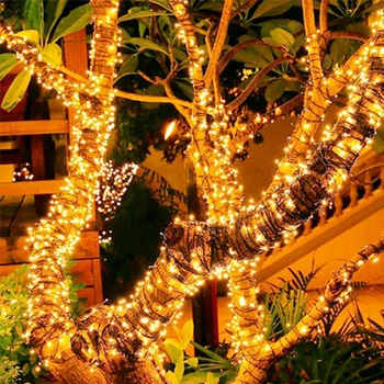 

100/200/300/500 Led String Lights Christmas Tree Decorations for Home Outdoor Festoon Led Light Fairy Garden New Year's Garland