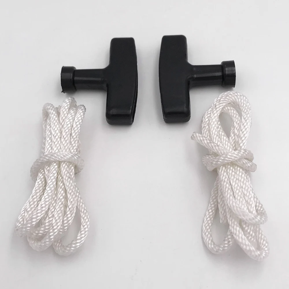 

Recoil Starter Grip Rope Kit for HONDA GX100 GX120 GX160 GX240 GX270 GX390 Motor Starter Handle Grip Starter Rope