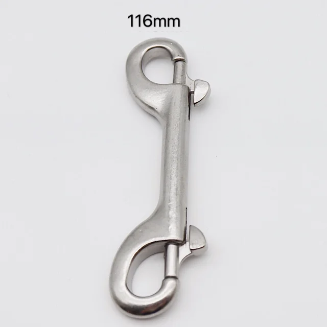 Stainless Steel Double Ended Clip Hook Bolt Snap - Dive Durable
