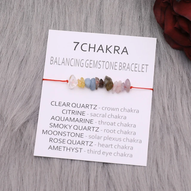 Cleansing Mantra Bracelet Clear Crystal Quartz Healing 7th Chakra Stones -  GEM+SILVER