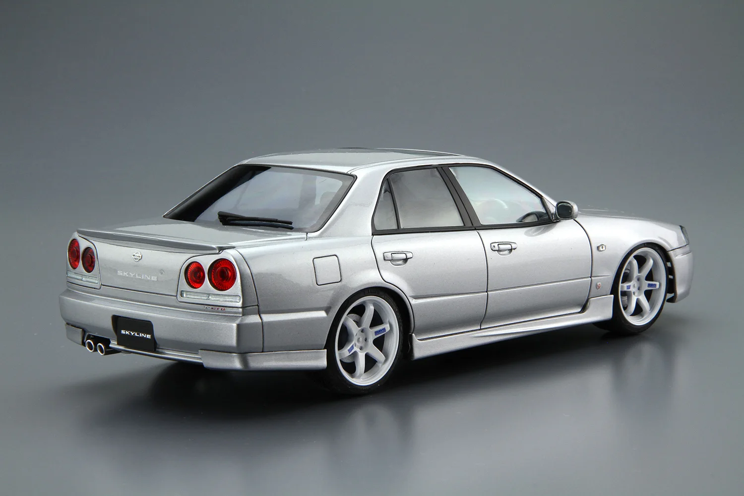 1 24 Nissan Er34 Skyline 25 Gt Turbo Model Building Kits Aliexpress