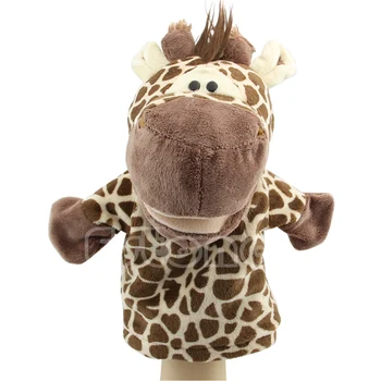 

Cute Children Kid Plush Velour Animal Hand Puppet Chic Designs Learning Aid Toys 634F