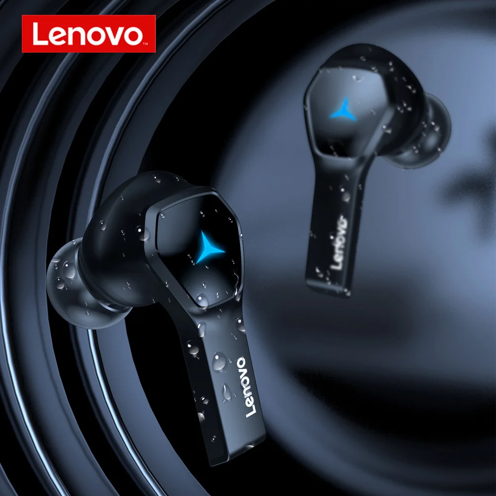 Оригинальные беспроводные наушники Lenovo HQ08 BT5.0 игровые спортивные