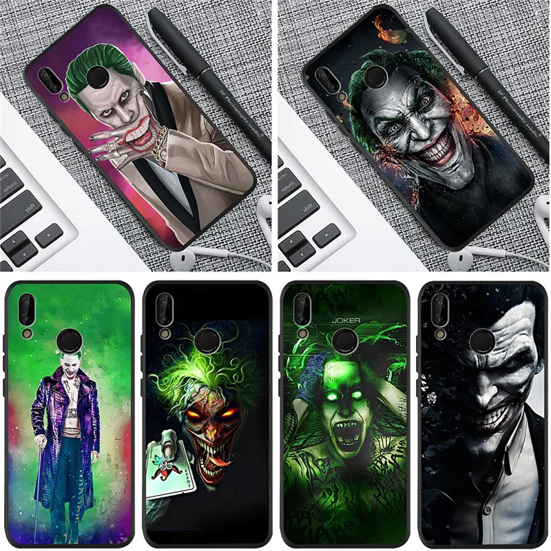 

Joker For Huawei P8 P10 P20 P30 Mate 10 20 Honor 8 8X 8C 9 V20 20i 10 Lite Plus Pro Case Cover Coque Etui Hip Hop funda capa