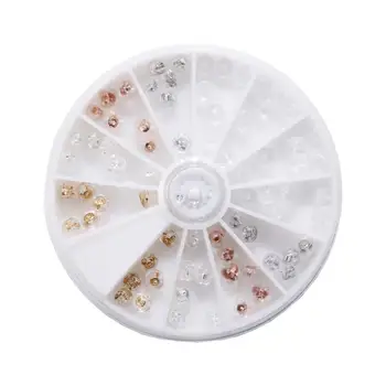 

72 pieces / batch of silica gel ear plug box set for making earring accessories