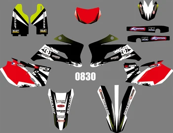 

0830 Motorcycle Team Graphic & Backgrounds Decal Sticker Kits for Yamaha WR250F 2007 -2013 &WR450F 2007 2008 2009 2010 2011
