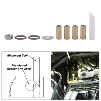 

Rocker Lockers Twin Cam ~ End Ticking Noise Replace The Rocker Base Gaskets O Rings For Harley #1126