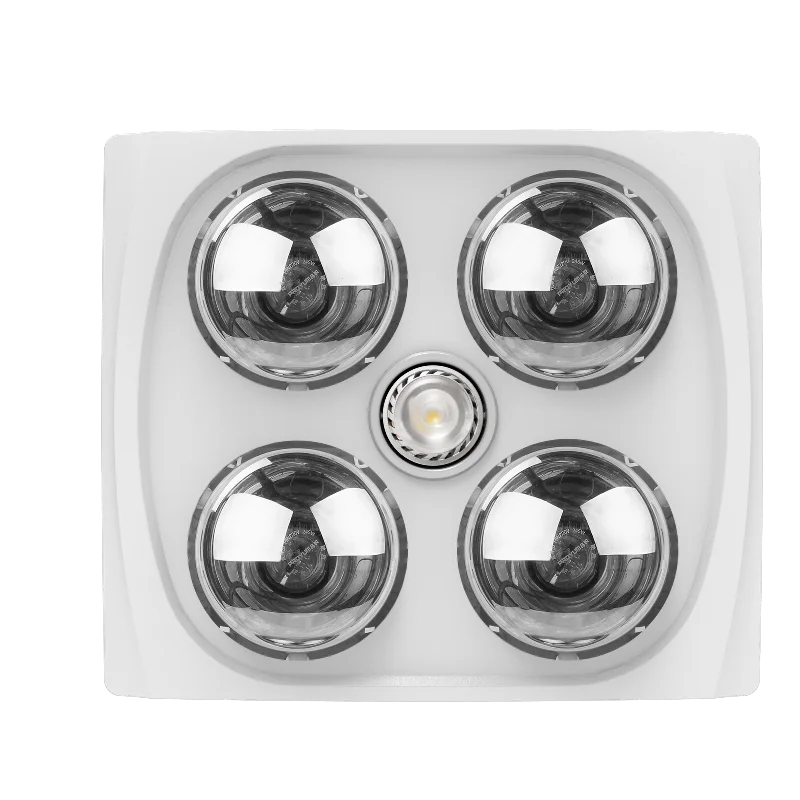 Ceiling Mounted Bathroom Infrared Heat Vent Fan Light / HFL 4 lamp heater SAA approved bathroom