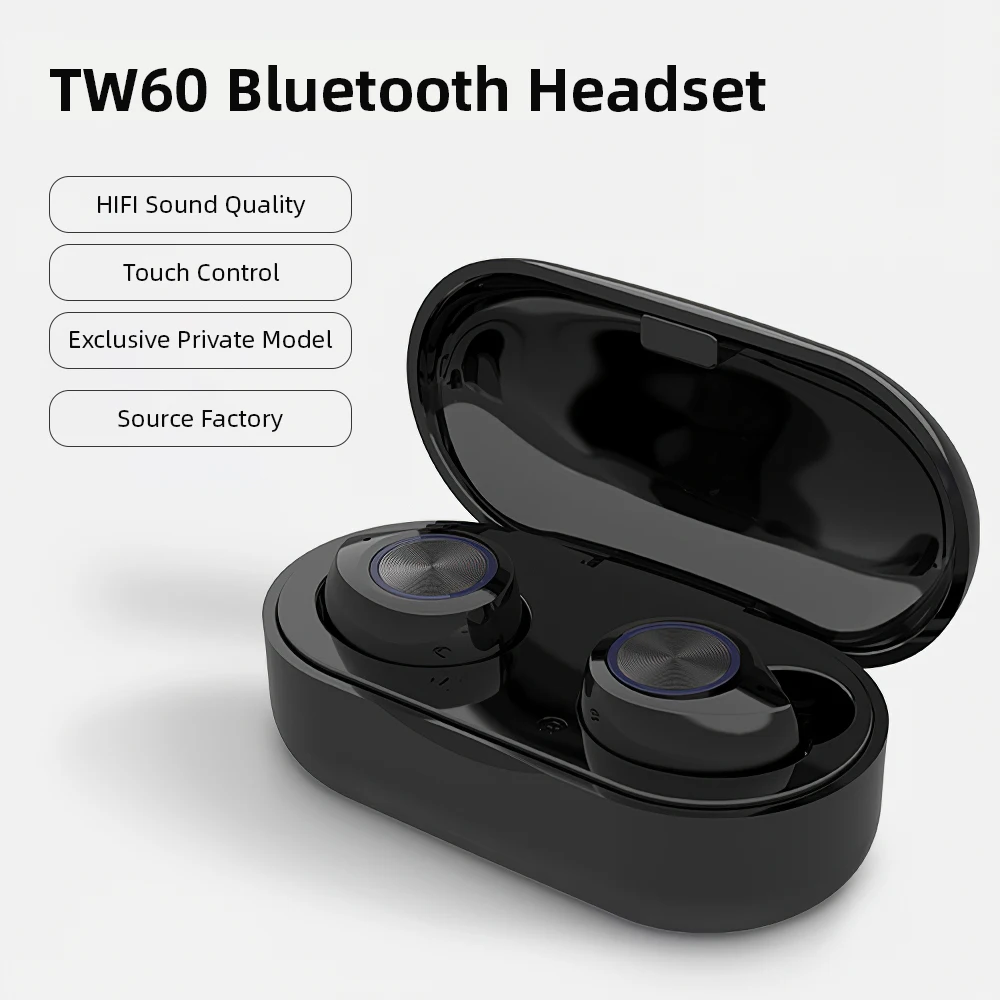 Wireless Earphone TWS Bluetooth V5 0 Earbuds With Mic Sports Headsets For iPhone XS Xiaomi Redmi K30 Mini Universal Charging Box