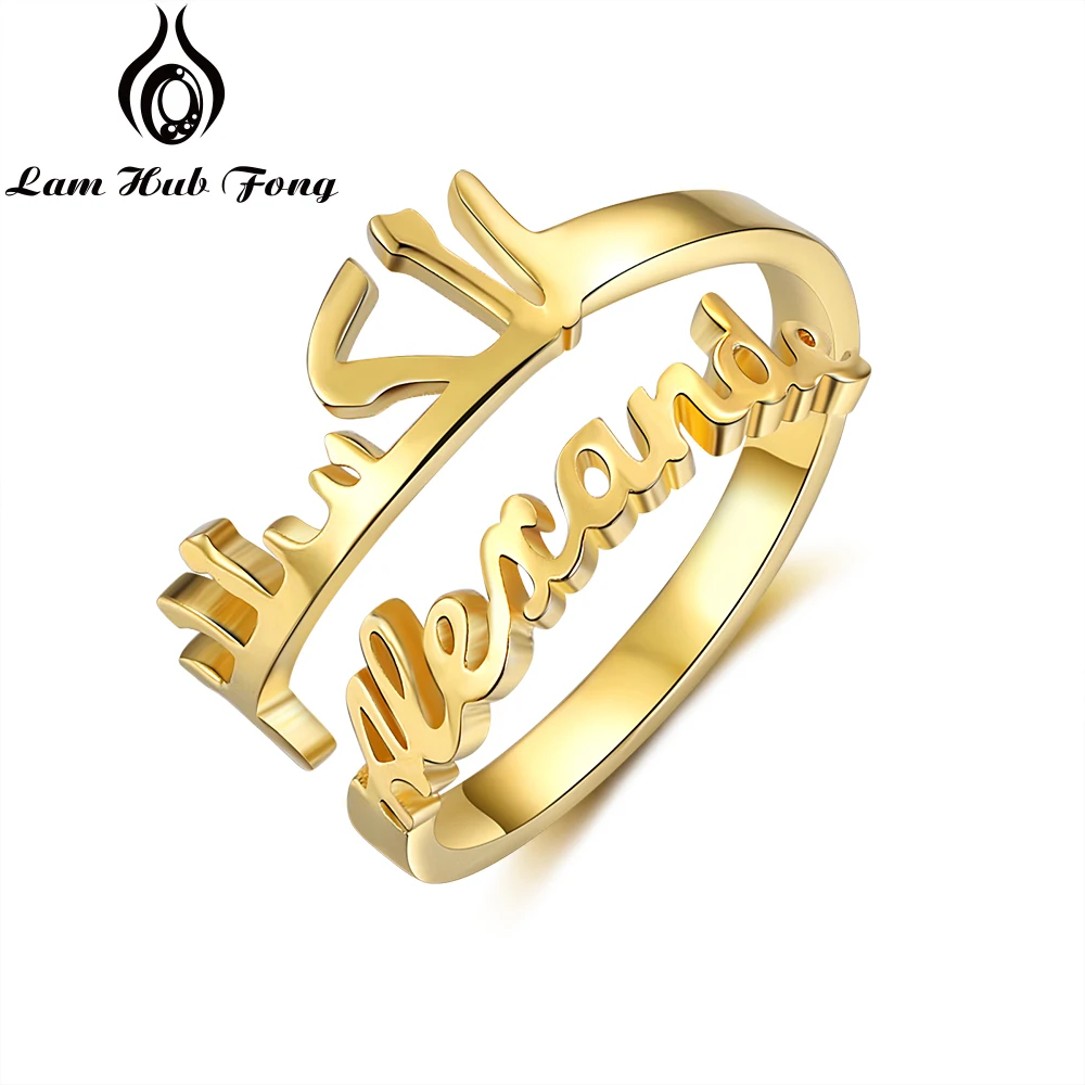 

Индивидуальное кольцо на заказ регулируемые кольца в форме спирали с 1-2 именами для женщин модные ювелирные изделия подарок на Рождество