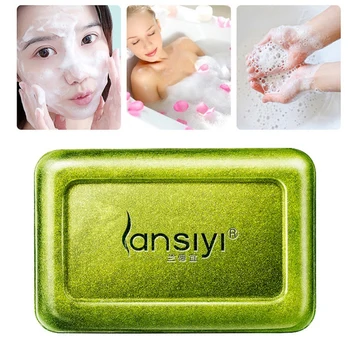 

Whitening Oil-control Hand-Made Facial Soap Moisturizing Cleansing Skin Shrinking Poresremove Blackheads Mite-removing Soap