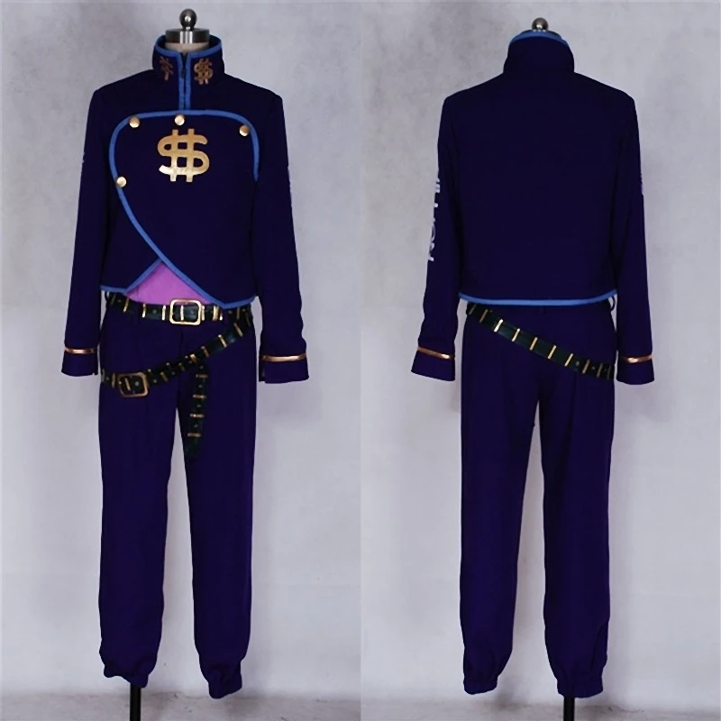 Аниме JOJO JoJo's Необычные ПРИКЛЮЧЕНИЯ 4 Nijimura Okuyasu Косплей Костюм Хэллоуин костюм для женщин/мужчин взрослых на заказ