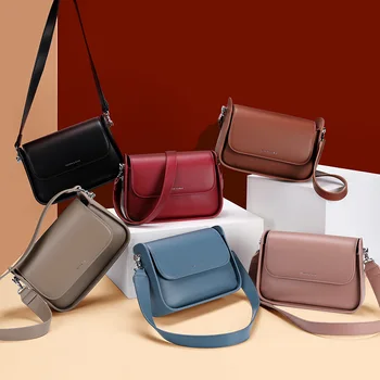 

Free shipping female bag ladies small square bag new trend simple large-capacity one-shoulder messenger bag purse and handbag