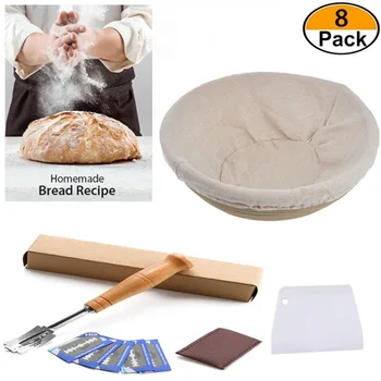 

Natural Rattan Fermentation Wicker Bread Proofing Basket Dough Professional Baking Tool For Home Bakers