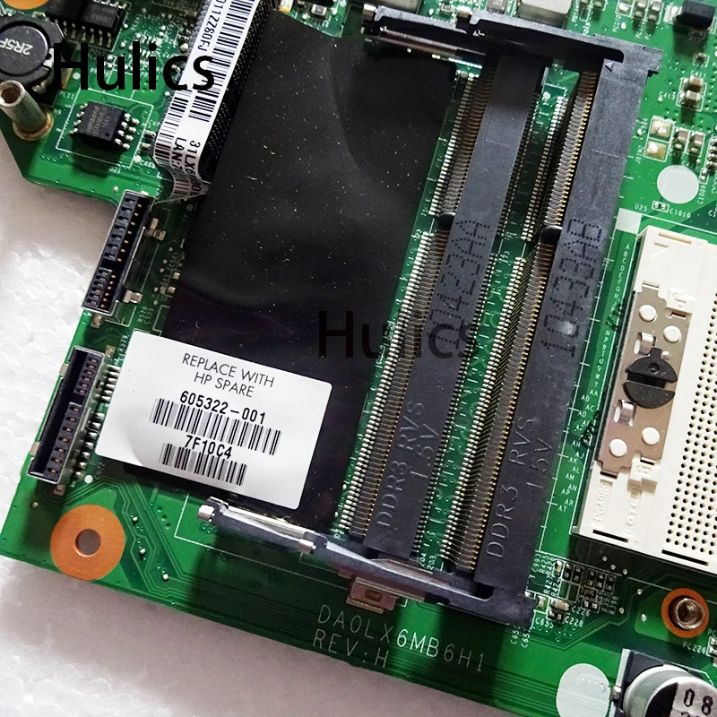 Hulics оригинальная материнская плата для ноутбука hp PAVILION DV7-4000 DV7 605322-001 основная плата