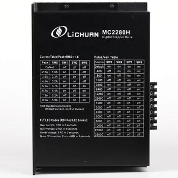 

AC stepper motor driver MC2280E adapts 110/130 motor stepper driver manufacturer direct marketing