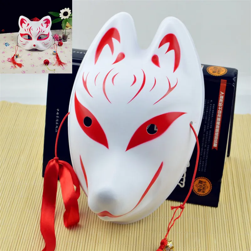 21 Горячая аниме маска светильник светлячков лес Нацумэ yuujinchou лиса маска косплей Хэллоуин лиса кошка лицо подарок высокое качество - Цвет: 21