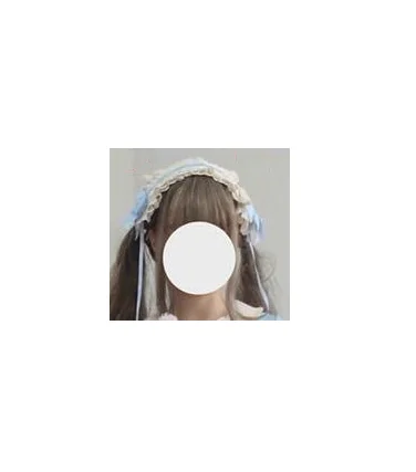 Headdress Милое Платье с принтом в викторианском стиле; kawaii; готическое платье лолиты для девочек; милое платье принцессы в стиле Лолиты; винтажное кружевное платье с бантом и воротником в стиле Питера Пэна - Цвет: Headdress