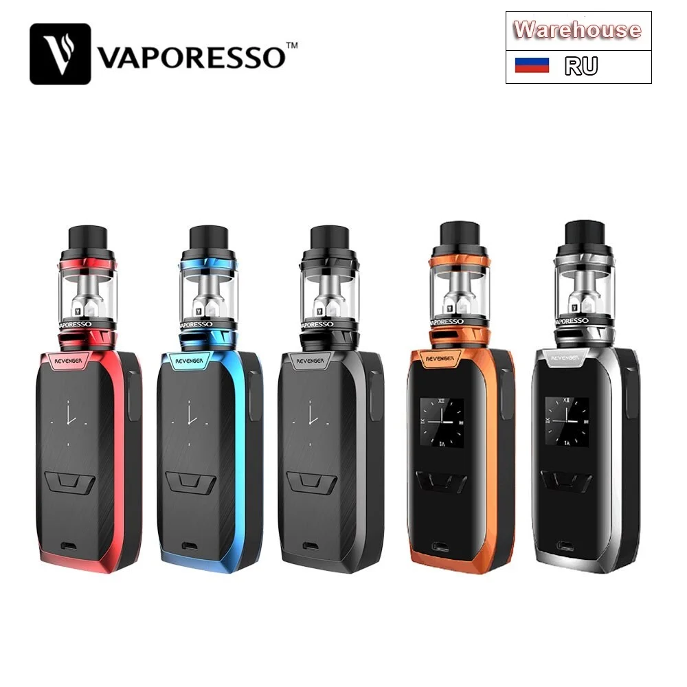 

Original Vaporesso Revenger 220W Kit with 2ml NRG Mini Tank Max 220W & OMNI Board 2.0 Chipset No 18650 Battery E-cig Vape Kit