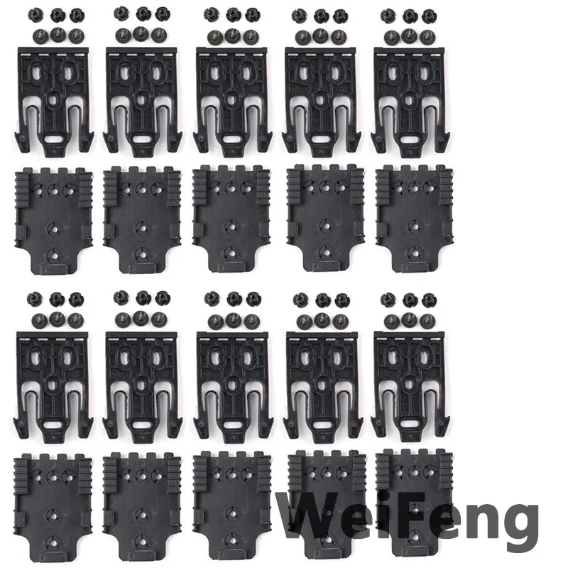 

New Safariland Gun Holster Quick Locking System Kit with QLS 19 and 22 Duty Receiver Plate Hunting Accessories for Glock M9 P226