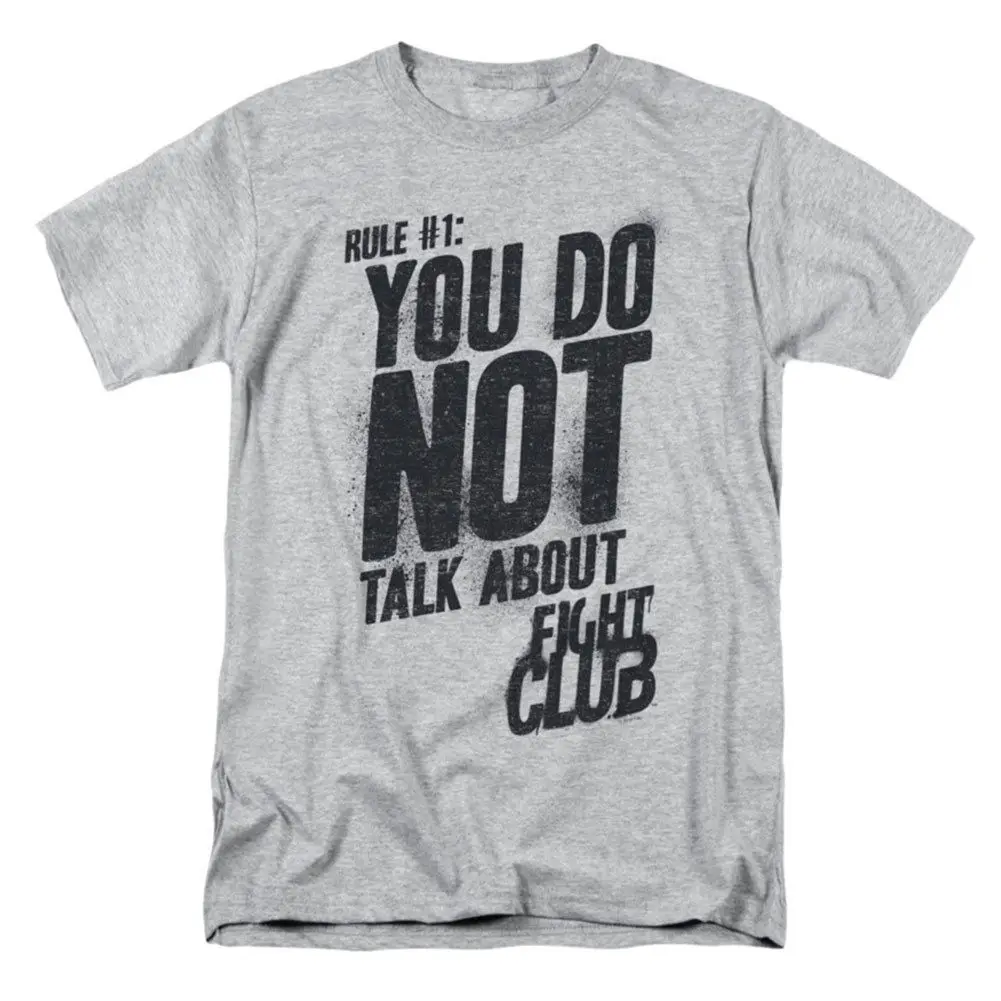 

Fight Club Men'S Rule 1 T-Shirt Medium Heather
