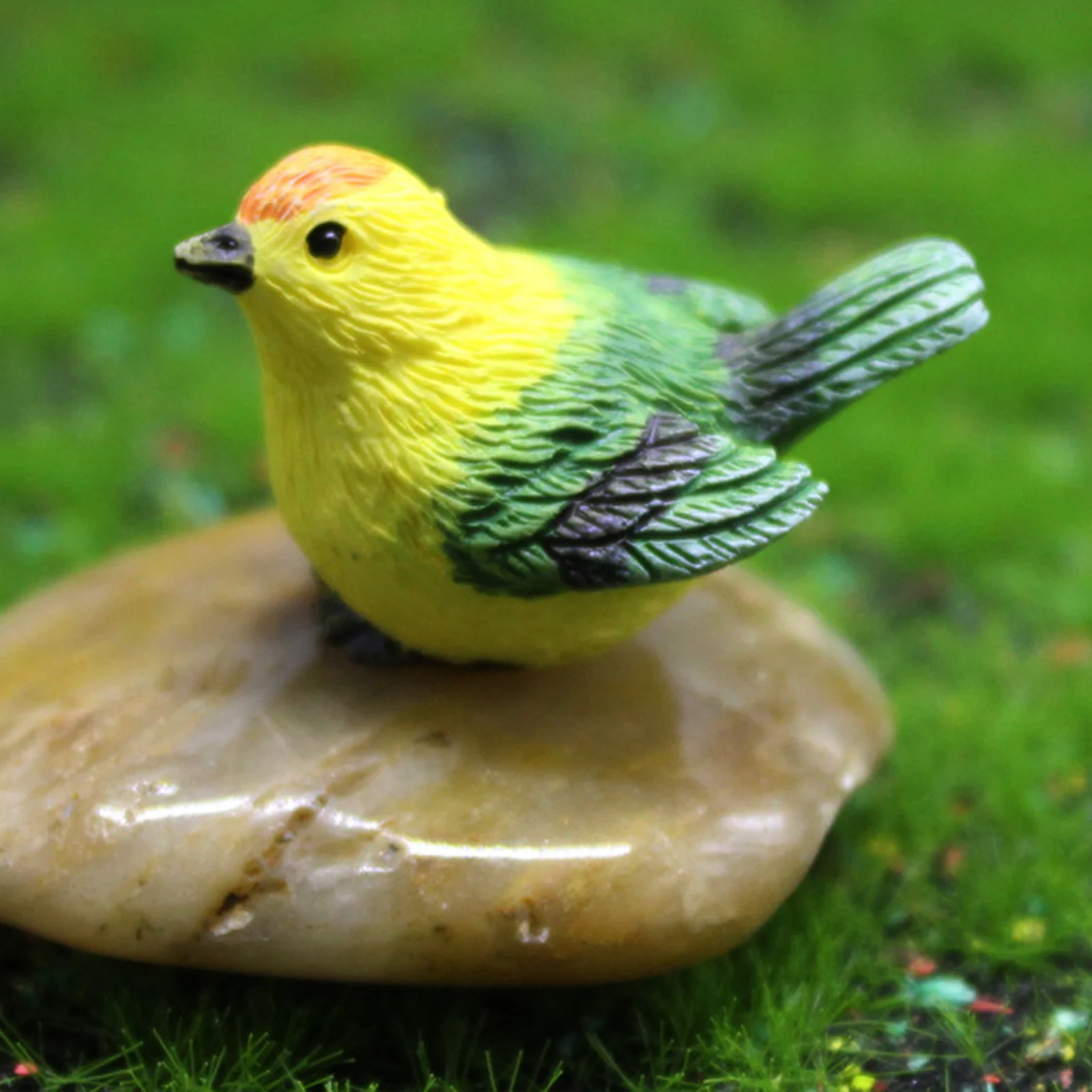 Parrot Bird Nest Figurine Animal Model Home Decor Miniature Resin Fairy Garden Bonsai Decoration Accessories 1 Piece parrot figurine decoration miniature figurines resin ornaments resin crafts resin crafts accessories miniature ornament