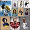 Paintings of Famous Football Players Printed On Canvas 2