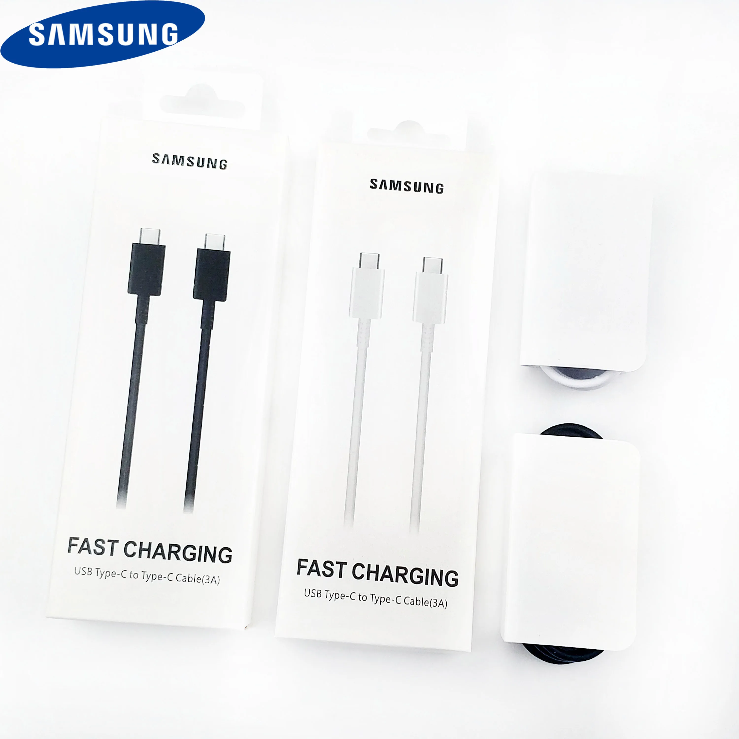 Samsung Note 10 зарядный кабель Usb type-c to type-c 100 см usb3.0 кабель для быстрой зарядки передачи данных для Galaxy Note 10 plus 9 S10 A90