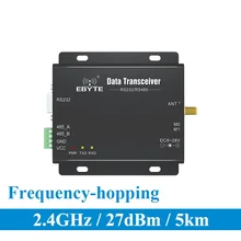 E34-DTU-2G4H27 полный дуплекс RS232 RS485 nRF24L01P 2,4 ГГц 500 МВт IoT uhf беспроводной приемопередатчик приемник радиочастотный модуль