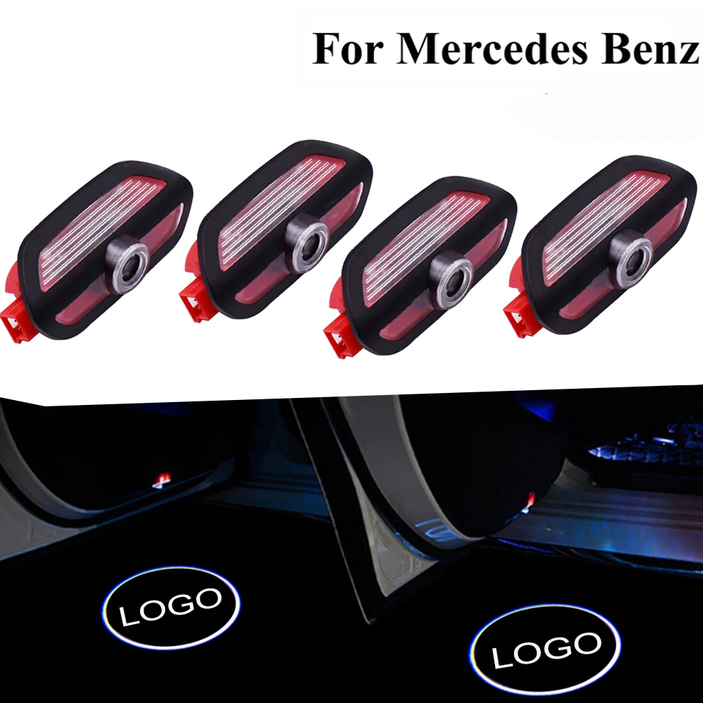 

Car Welcome Light Auto Logo Emblem Led Door Light Laser Projector Fit for Mercedes Benz S Class W222 S550 S400 S600 S63 S65 AMG