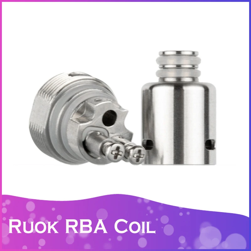 

5PCS Replacement Ruok RBA Coil Head for Fetchh Mini Kit & Nod pod & RP40 Pod Kit/Dovpo Peaks ETC