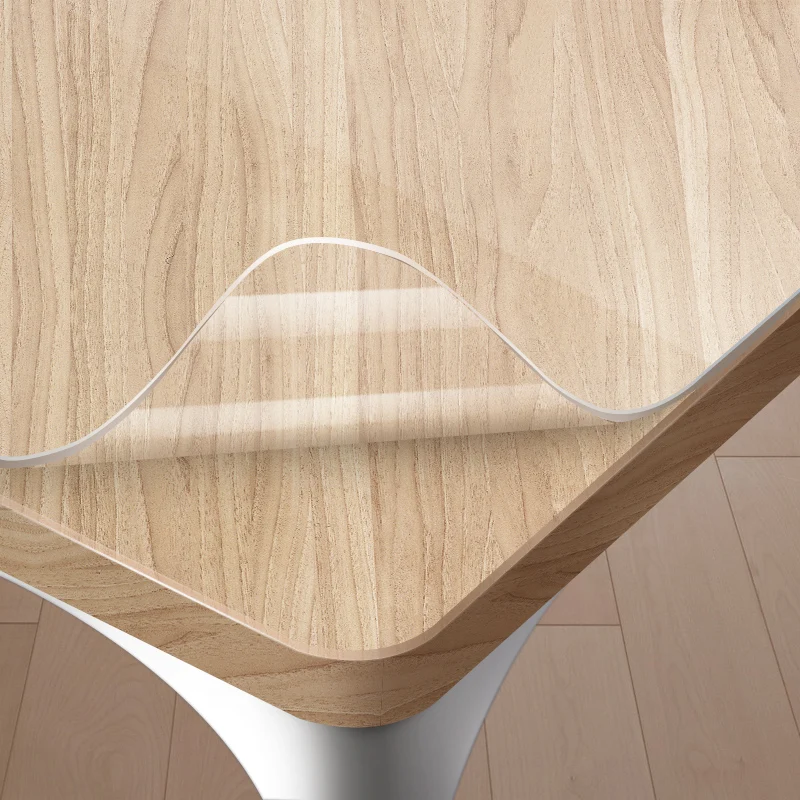  High grade Odorless 1.5mm thickness soft PVC tablecloth waterproof oilproof coffee table mat party 