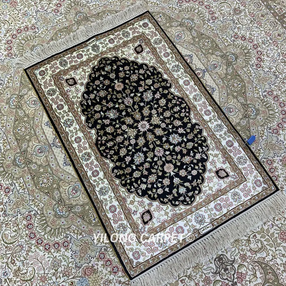 Yilong 2'x3' персидские ковры цена ручной работы изысканный ручной завязанный домашний ковер (HF111B)