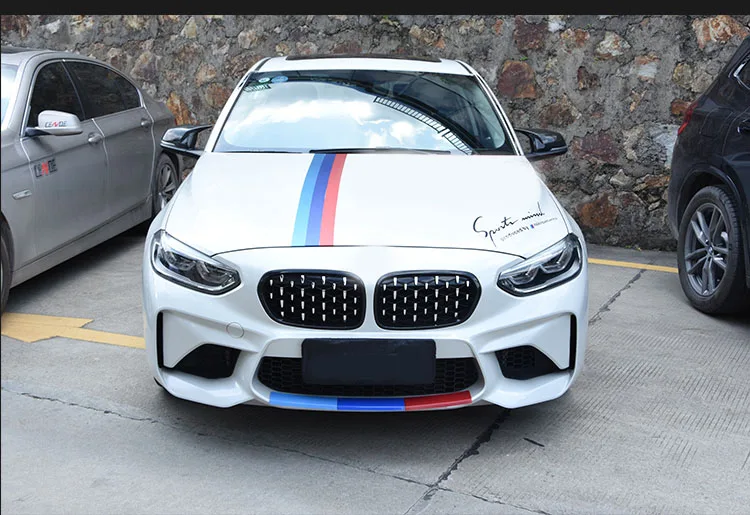 Высокое качество одна пара Diamond ноздри Передняя решетка для Bmw F10 F18 F30 F35 G30 G38 X1 X3 X4 X5 X6 автомобиля Тюнинг, гонки решетки