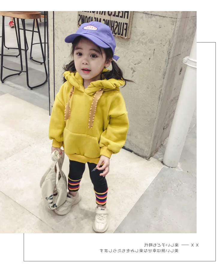 Коллекция года, зимняя одежда для девочек флисовое Стеганое пальто с цветочным принтом и капюшоном Новая международная торговля, детская одежда для больших детей - Цвет: Цвет: желтый