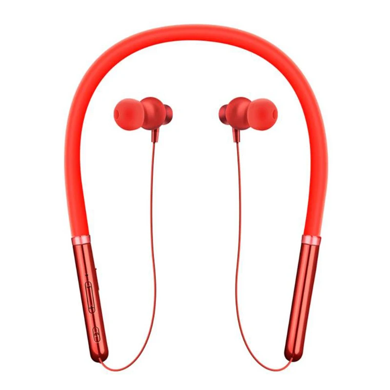 Красный Bluetooth наушники для samsung Galaxy S10 5G S10e S9 S8 плюс примечание 9 8 5 A30 A50 A70 A80 A60 Беспроводной наушники-капельки с микрофоном - Цвет: Красный