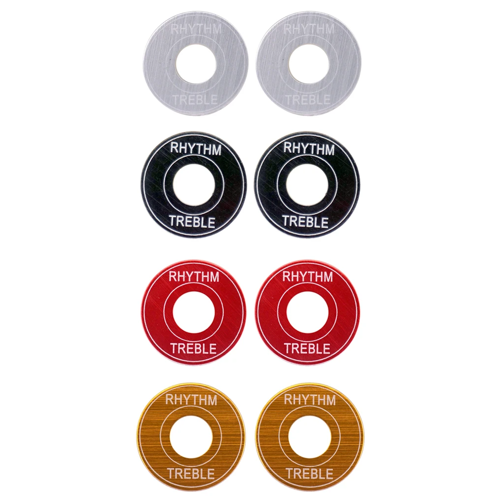 Pack Of 2 3-Way Switch Rythm Treble Washers For / Electric Guitar DIY
