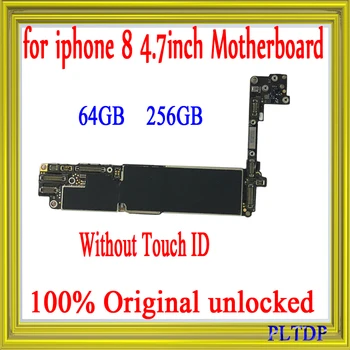 

100% Original for iphone 8 Motherboard with//Without Touch ID, unlocked for iphone 8 Logic board with Full Chips