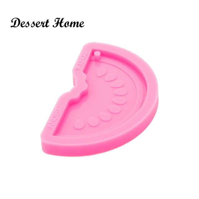 Dy0534 Fényes Gyanta Görögdinnye Öntőformák, Penész A Kulcstartóhoz, Szilikon Formák Barkácsolás Ékszerek Készítése, Agyag - Image 6