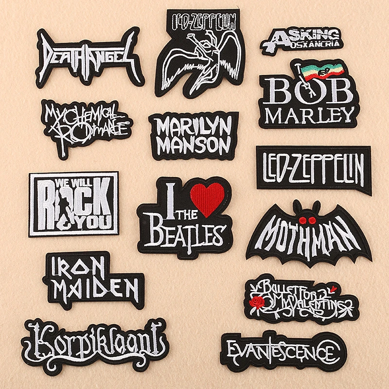 jeans stickers patches