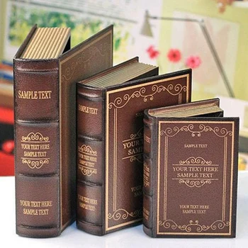 

Home Accessories Study Decoration Simulation Book Fake Book Model Multi-Function Book Box