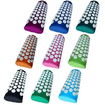

Drop shipping Lotus Acupressure Massage Pillow Spike Relieve Stress Back Body Pain Spike Massage Pillow Needle Massager Pillow